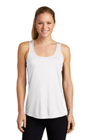Women's Racerback Tank- White
