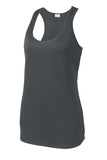 Women's Racerback Tank-Iron Grey