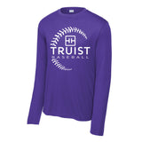 Truist Baseball Laces Logo- LONG Sleeve Dri fit