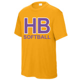 YOUTH Dri-fit Unisex Gold Shirt