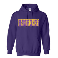 Gildan Purple Hooded Sweatshirt