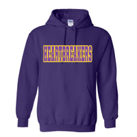 Gildan Purple Hooded Sweatshirt
