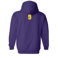 Gildan Purple Hooded Sweatshirt