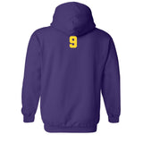 Gildan Purple Hooded Sweatshirt